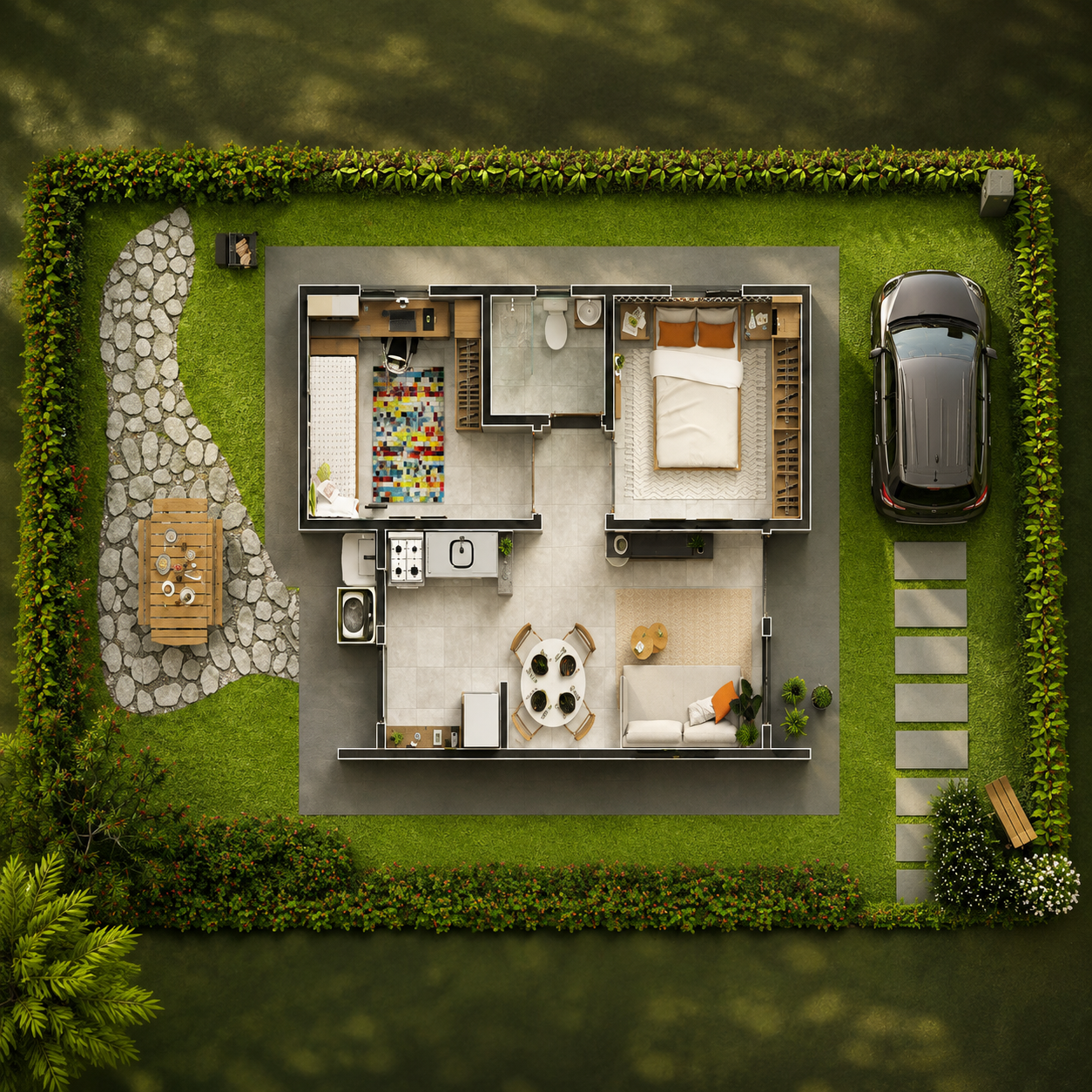Planta da casa